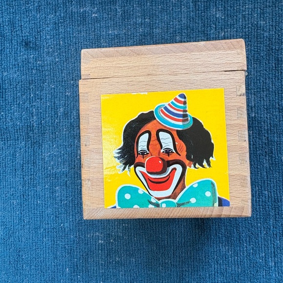 Vintage Hermann Eichorn Wooden Jack in the Box. - Picture 4 of 7